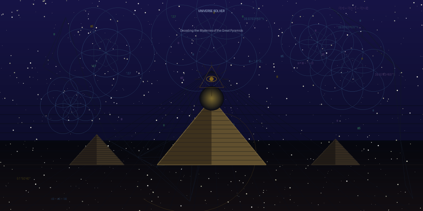 Universe Solver - The Great Pyramids